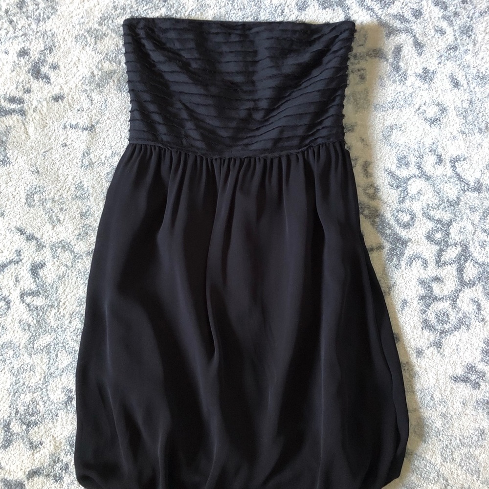 Zara Black Strapless Dress